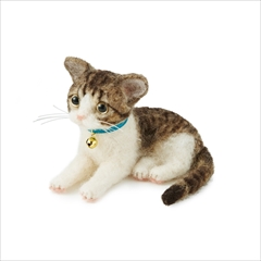 ニードルフェルトにゃんこ