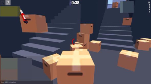 What The Box? Steam ゲーム ダンボール シューティング