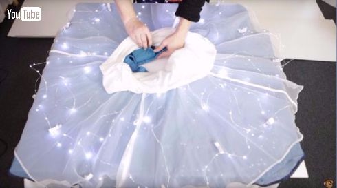 光るスカート ThinkGeek 星 LED