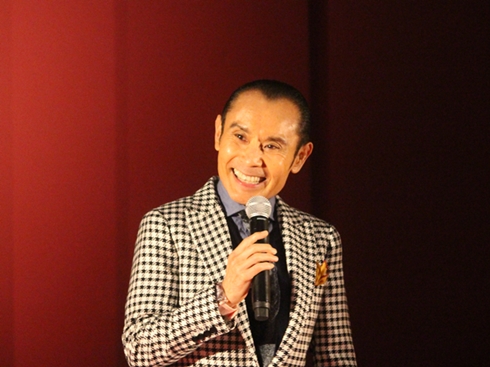 「インフェルノ」別イベントの片岡鶴太郎さん