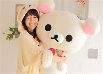 コリラックマ着る毛布