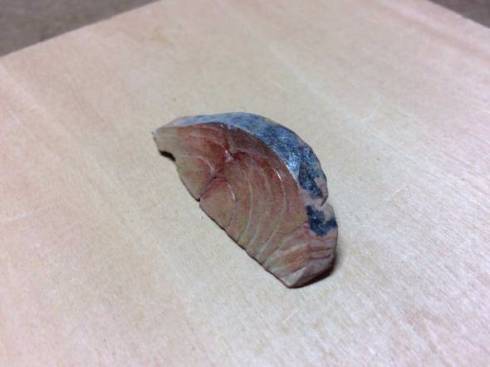 木彫り 鯵の刺身