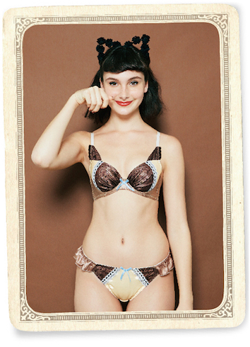 フェリシモ猫ランジェリー