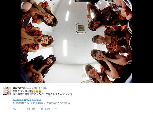 藤江れいな　NMB48