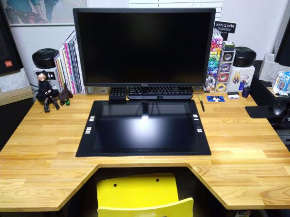 自作 液タブ デスク 机 DIY TAQRO