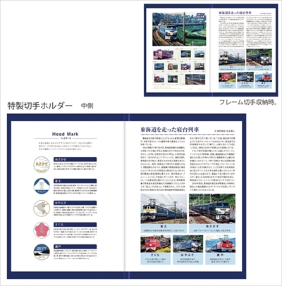 フレーム切手「日本の寝台列車」