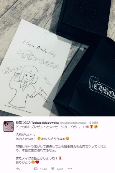 益若つばさ　誕生日