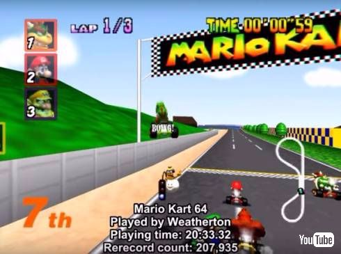 マリオカート64 TAS