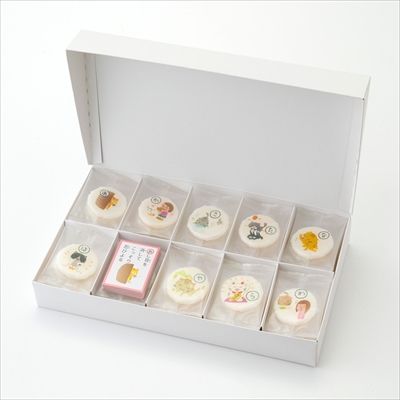 ふやき煎餅の猫かるた