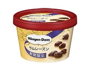 ミニカップ「ラムレーズン」