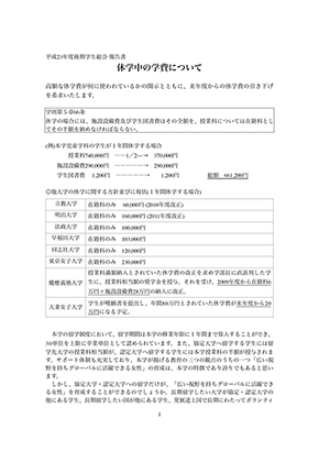 休学費用