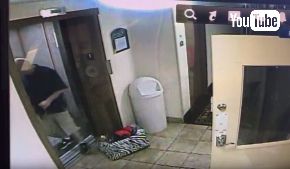 危機一髪 犬 エレベーター 救助 ヒーロー