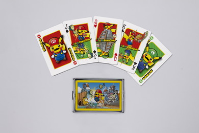 トランプ　マリオピカチュウ