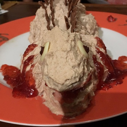 正面からは大迫力！