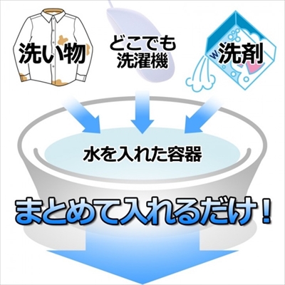 USB接続どこでも洗濯機