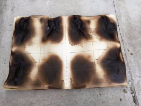 YouTuber ノート 黒焦げ