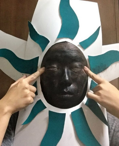 黒い太陽コスプレ