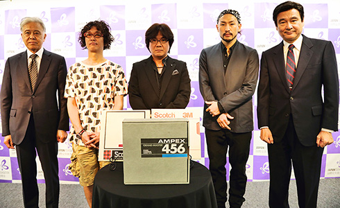 10月26日の制作発表記者会見での様子