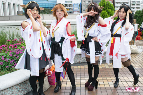 池袋ハロウィンコスプレフェス2016 艦これ 霧島 比叡 金剛 榛名