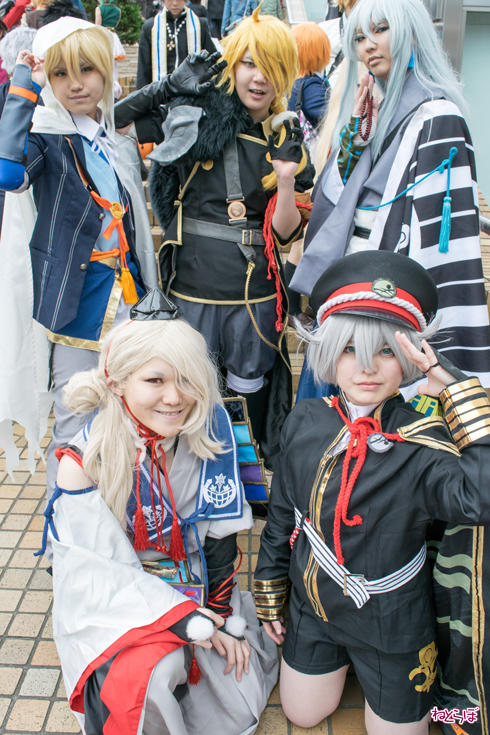 池袋ハロウィンコスプレフェス2016 刀剣乱舞 山姥切国広 獅子王 江雪左文字 今剣 蛍丸