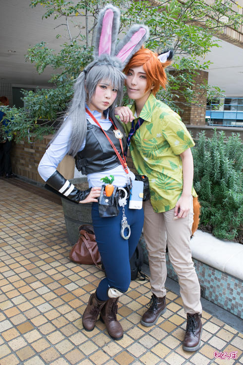 池袋ハロウィンコスプレフェス2016 ズートピア ジュディ ニック