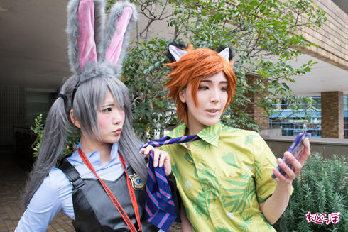 池袋ハロウィンコスプレフェス2016 ズートピア ジュディ ニック アップ