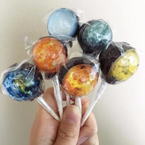 宇宙キャンディー 銀河 惑星 飴 Planet Lollipops 日本