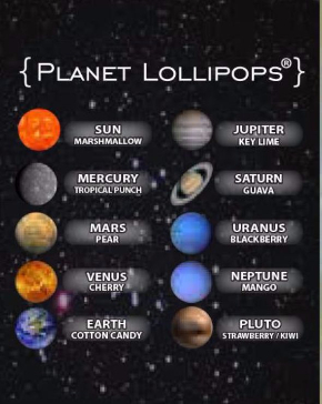 宇宙キャンディー 銀河 惑星 飴 Planet Lollipops 日本
