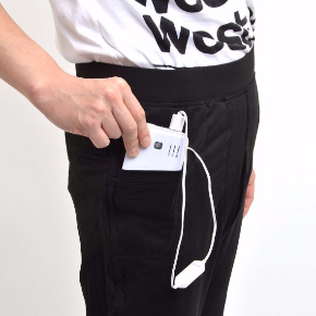 USB あったか カイロ スパッツ サンコー モバイルバッテリー USB