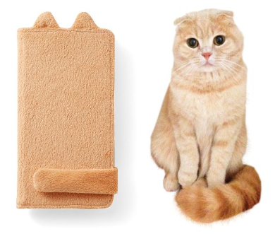 しっぽマフラースマートフォンカバー