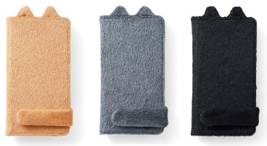 猫のスマートフォンカバー