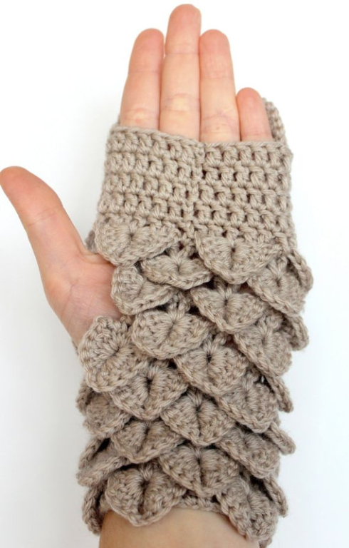 オーダーメイドのフクロウ手袋