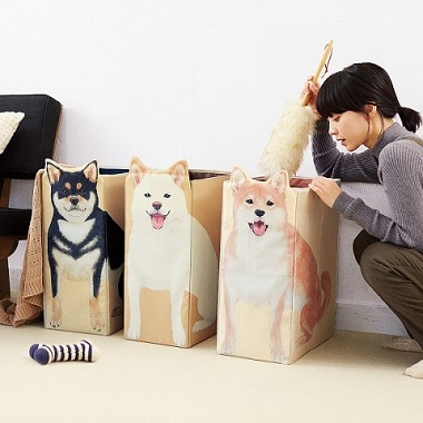 かしこい柴犬収納ボックス