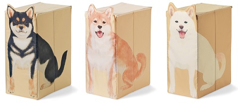 かしこい柴犬収納ボックス