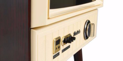 20型3波液晶テレビ ブラウン管テレビ モチーフ ヴィンテージテイスト ドウシシャ 昭和