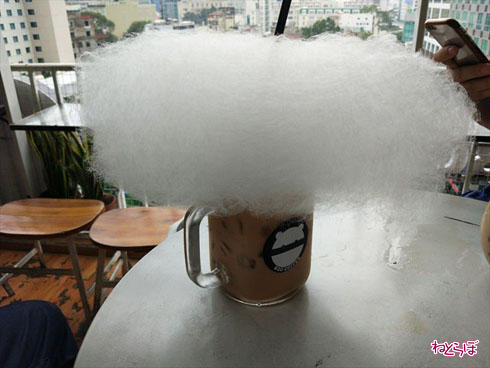 雲ミルクティー