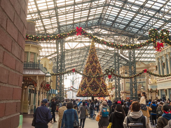 クリスマスのディズニー