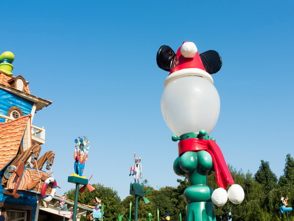 クリスマスのディズニー