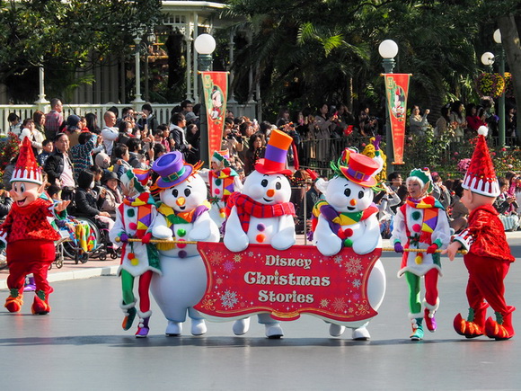 クリスマスのディズニー