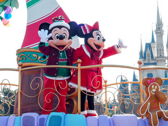 クリスマスのディズニー