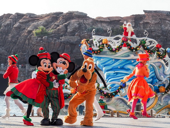 クリスマスのディズニー