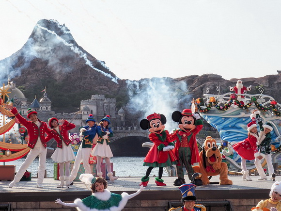 クリスマスのディズニー