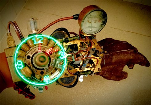 超絶格好良いスチームパンク腕時計を制作した猛者が登場