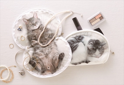 フェリシモ猫部・抱きまくら＆ポーチ