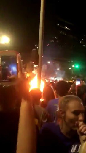 反トランプデモ