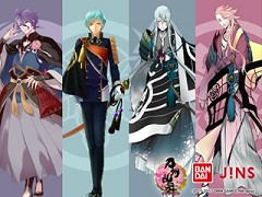 刀剣乱舞×JINSメガネがコラボ！ 刀剣男士の個性が光る八振りが