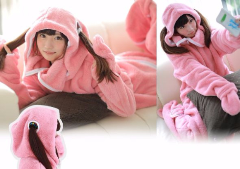 ニュータイプ 着る毛布 ダメ着 ルームウェア 全裸 BIBI LAB ビビラボ