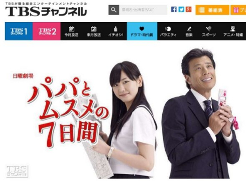 「パパとムスメの7日間」公式サイト