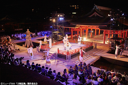 ミュージカル刀剣乱舞 刀ミュ 真剣乱舞祭 2016 嚴島神社公演 厳島神社公演 ミュージカル「刀剣乱舞」厳島神社奉納公演の公式レポートが到着