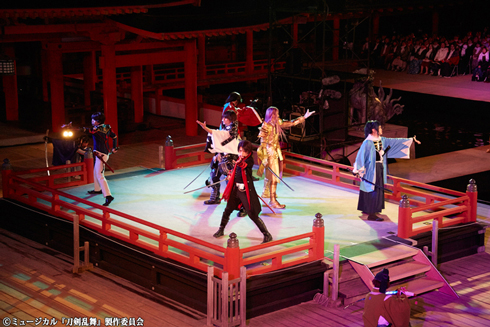 刀剣乱舞 厳島神社 戦装束 遠景